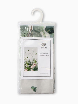 Полотенце «Этель» Eucalyptus, 40×73 см, 100% хлопок, саржа 190 г/м²