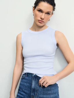 Базовая майка из хлопка / Zarina  фото 7