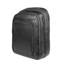 1650-16 black, Мужской кожаный рюкзак, Barcelo Biagi