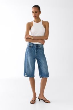 Bermudas en denim - H&m фото 4