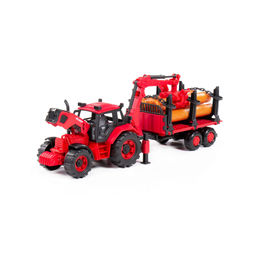 Трактор BELARUS с лесовозом и манипулятором - Полесье фото 7