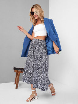 Юбка Вероника (темно-синий) - Nadi bordo фото 3