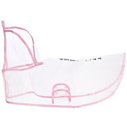 Дождевик для крупных пород собак "KOMFORT", прозрачный, р XL