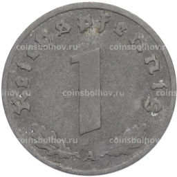 Монета 1 рейхспфенниг 1941 года A Германия