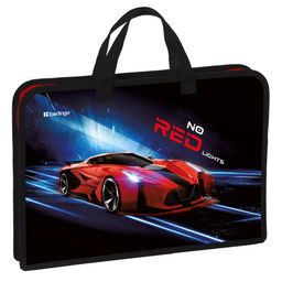 Папка на молнии с ручками А4 Berlingo "No red lights" ширина 40мм (BR-PT-A44009) пластик