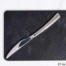 Нож столовый 1 штука Серебро Сорренто Глянец / MJ702 /уп 100 /