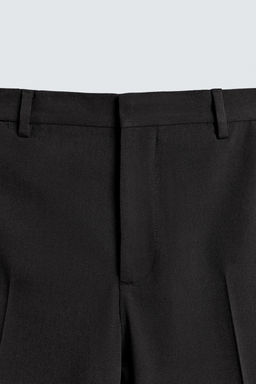 WOOL BLEND TUXEDO SUIT TROUSERS - Zara фото 9