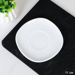 Блюдце кофейное/ FXB120/FBD120-6 (WHITE ) / ШТУЧНО - ГалеонТрейд фото 2