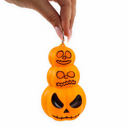 Цена за 12 шт. Декор на Хэллоуин, подвеска Тыквы световая - Simaland фото 4