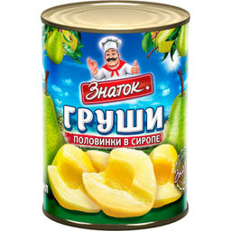 Груши половинки в сиропе 410г