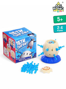 Настольная игра на везение «Лети, Пингви!», 2-4 игрока, 5+