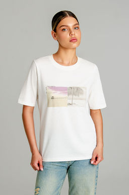 Арт. 31109 Футболка женская 44-52 (5 шт) Цвет:молочный - Калинка фото 10