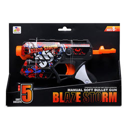 Бластер "Миссия в Гаити" с мягкими пулями, в коробке