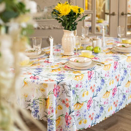 Скатерть «Доляна» Make all things beautiful, 145×300 см