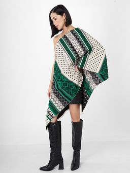 в составе ШЕРСТЬ и КАШЕМИР Большой, мягкий, теплый однотонный двусторонний палантин. - Tantino фото 4