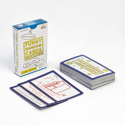 Цена за 2 шт. Настольная игра для компании детей и взрослых Funny Random Cards, 54 карточки, 9×6 см