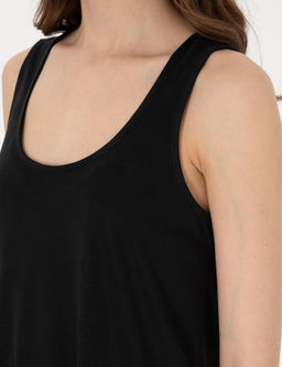 Siyah Comfort Fit Ti__rt