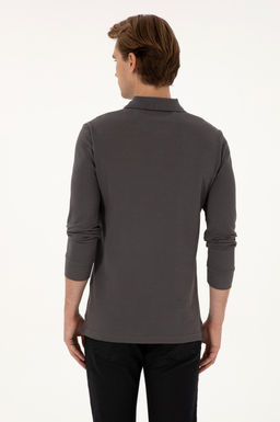 Erkek Gri Basic Sweatshirt Sepette S_rpriz _ndirim - U.s. polo assn фото 5