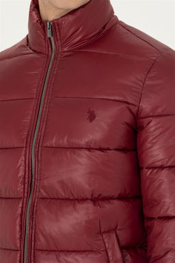 U. S. Polo Assn / Мужское бордово-красное пальто - U.s. polo assn фото 7