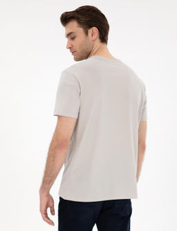 Ta_ %100 Pamuk Slim Fit Bisiklet Yaka Basic Ti__rt - Pierre cardin фото 5