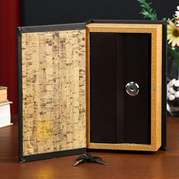 Шкатулка книга-сейф «История моего успеха», дерево, с замком, тиснение, 21×13×5 см