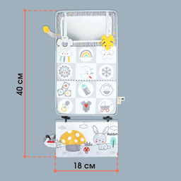 Развивающий складной коврикЗверята, Крошка Я  фото 6