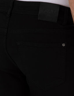 Siyah Slim Fit Pamuk Kar___ml_ Jean Pantolon