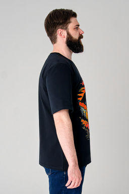 Арт. 614-147 Футболка мужская 50-60 (6 шт) Цвет:черный - Идеал фото 4