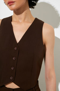 Жилет укороченный - Mollis фото 3