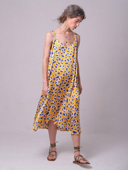 Платье 123.050033/желтый