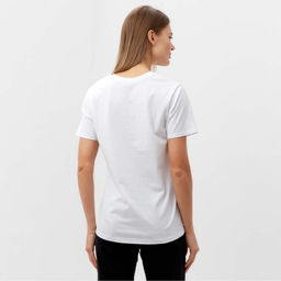 Цена за 2 шт. Футболка женская новогодняя Merry Christmas, цвет белый, размер 50