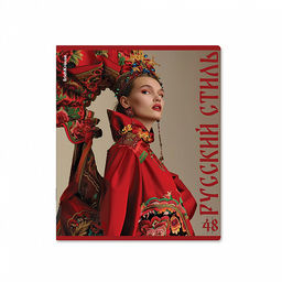 Цена за 5 шт. Тетрадь общая ученическая ErichKrause Russian Style, 48 листов, глянцевая ламинация, клетка_MIX-PACK фото 6