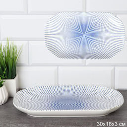 Блюдо овальное 30х18 см / WE-691 /уп 23/уп 11/