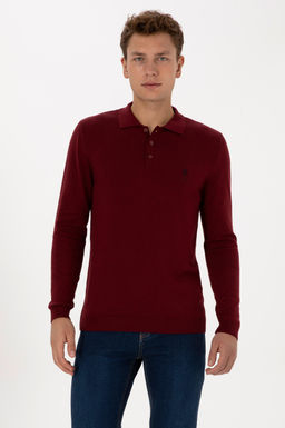 Erkek Bordo Basic Kazak - U.s. polo assn фото 3