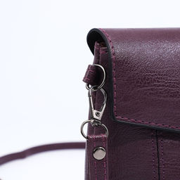 Сумка-клатч на магните, длинный ремень, цвет фиолетовый - Simaland фото 5