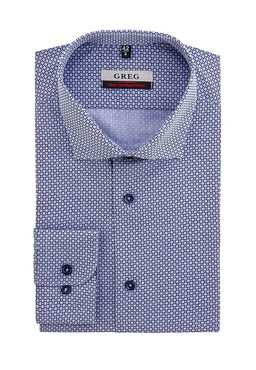 Сорочка мужская длинный рукав GREG 224/131/8/ZV  фото 2