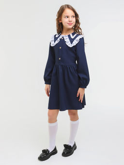 Платье для девочек - Синий мир фото 5