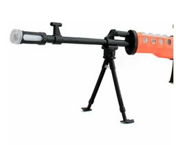 Винтовка снайпера на батарейках со светом и звуком, в коробке - Buro фото 2