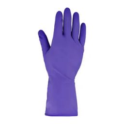 BIG CITY перчатки латексные Суперчувствительные фиолетовые р-M