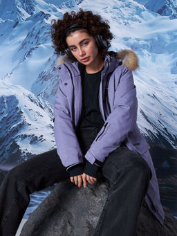 Женская зимняя мембранная парка Azimuth Глория 124/24006_7 Сладкий Лавандовый  фото 4