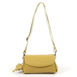 Женская кожаная сумка бочонок через плечо 0025-11 - Cidirro фото 2