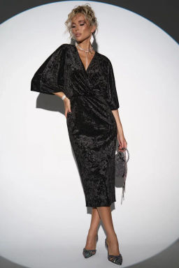 Платье Нимфа (чёрный) - Эльза фото 9