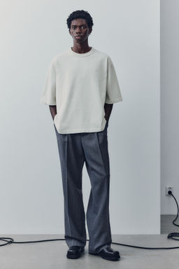 Camiseta boxy de algod?n - H&m фото 9