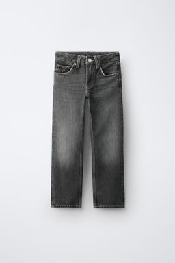DENIM STRAIGHT ROTOS / Piedra