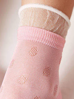 Цена за 2 пары Conte-Kids Носки TIP-TOP из вискозы с рисунками св.розовый