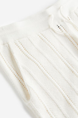 Pantal?n corto efecto crochet Regular Fit - H&m фото 2