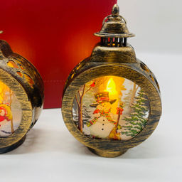 Новогодний декор - ночник Светильник с рисунком 12 шт в уп, 13 см (арт. 2201) - Ип лебедев о.ю фото 4