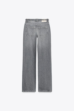 Z1975 REGULAR FIT HIGH-WAIST JEANS WITH BELT - Zara фото 18