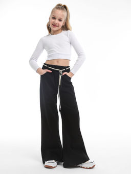 Джинсы-палаццо для девочек - СИНЯЯ МОДА фото 7