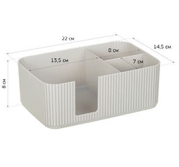 Салфетница "СТРИП" 3-х секц. 220*145*80мм, арт. М1188